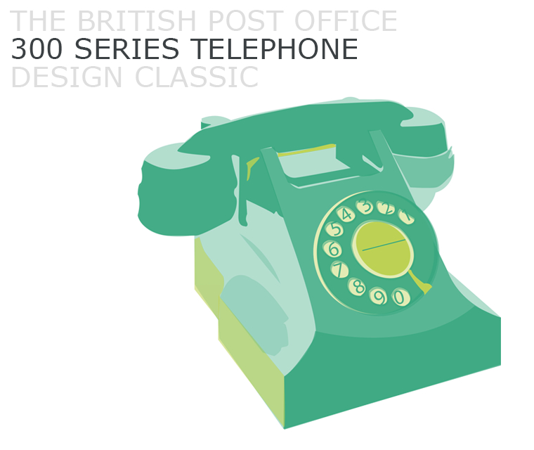 October's Design Classic, the 300 Series BPO Phone,