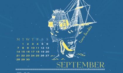 The September 2015 Time Travel Calendar featuring Time Bandits