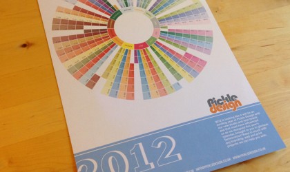 2012 A4 Pickle Calendar