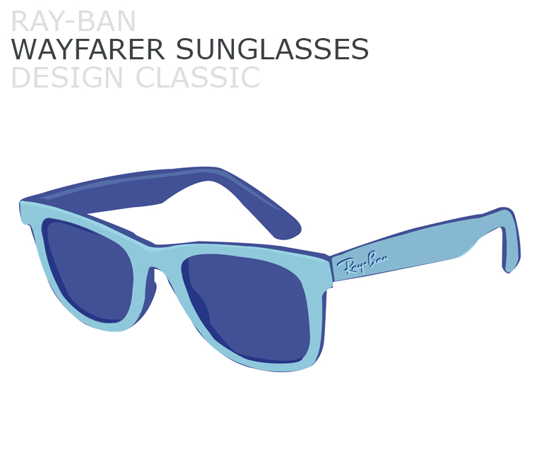 November's design classic, Ray-Ban Wayfarer Sunglasses