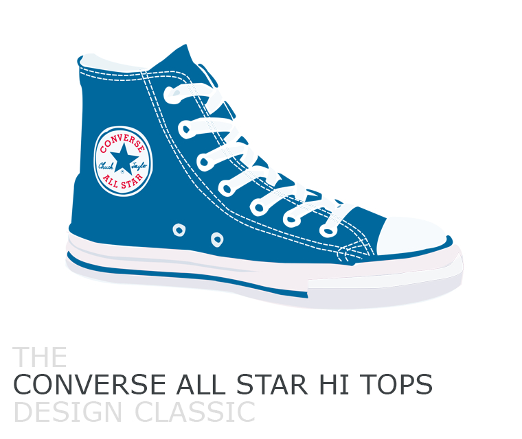 Pickle Design Classic, Converse All Star Hi Tops