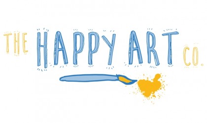 Logo design for The Happy Art Company