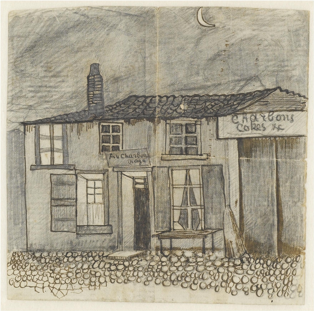 Café Au Charbonnage - To Theo Van Gogh (Vincent's brother) from Laken (near Brussels)