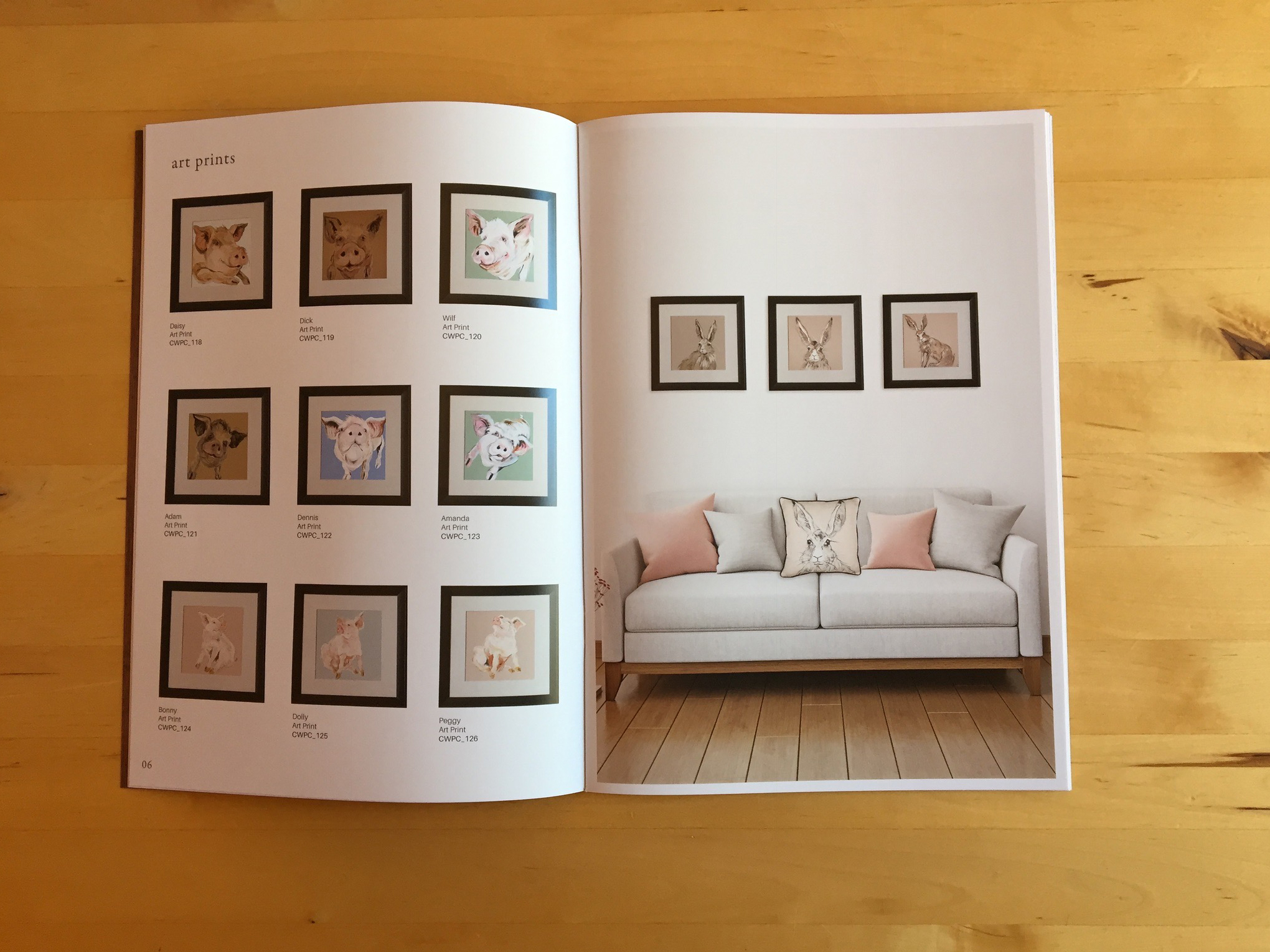 The 2017 Caroline Walker lifestyle homewares brochure