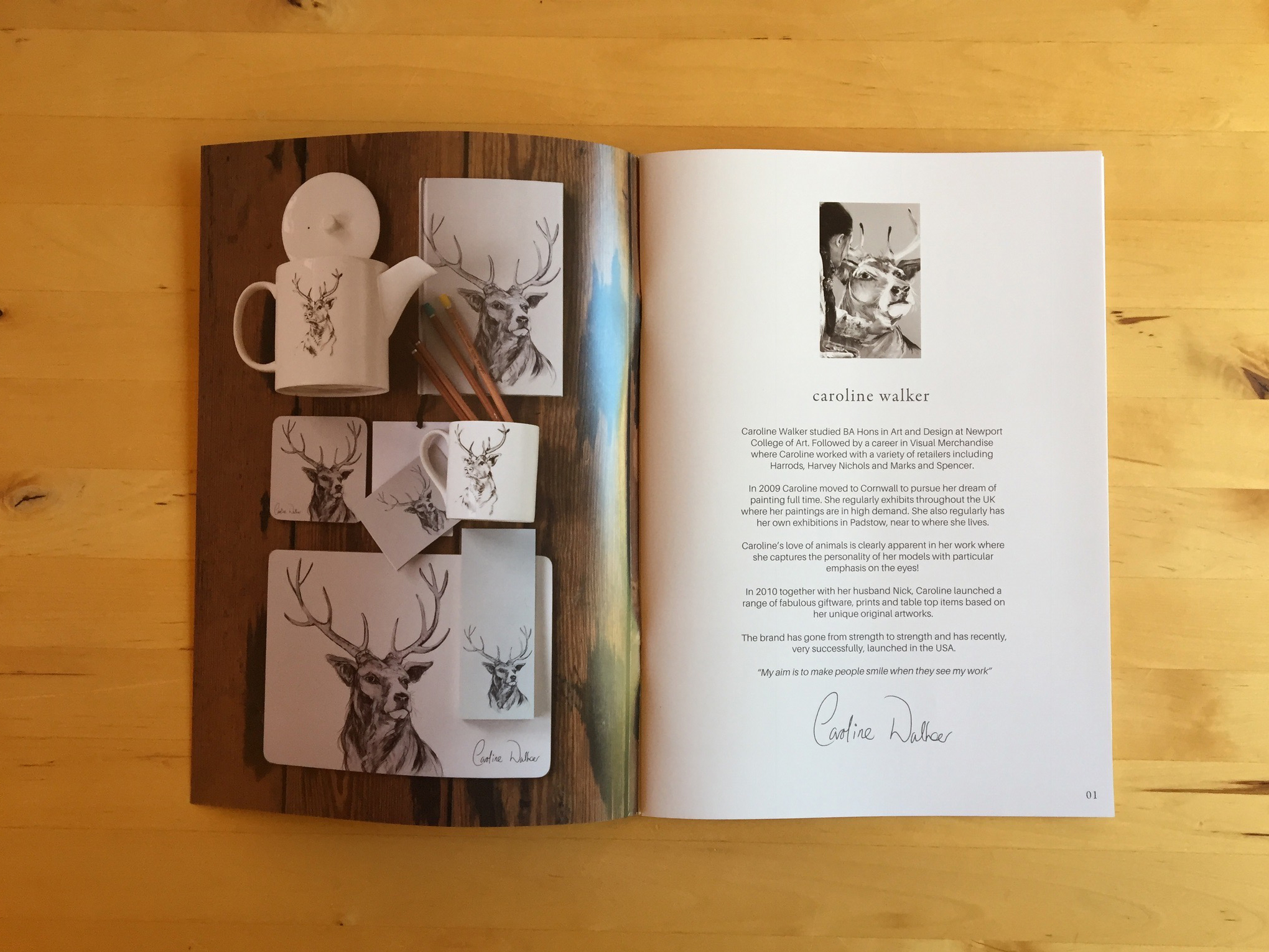 The 2017 Caroline Walker lifestyle homewares brochure