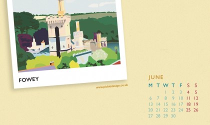 Download the Pickle Design calendar of Fowey for your desktop, tablet or phone