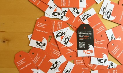 North Coast Wetsuits QR Code tag