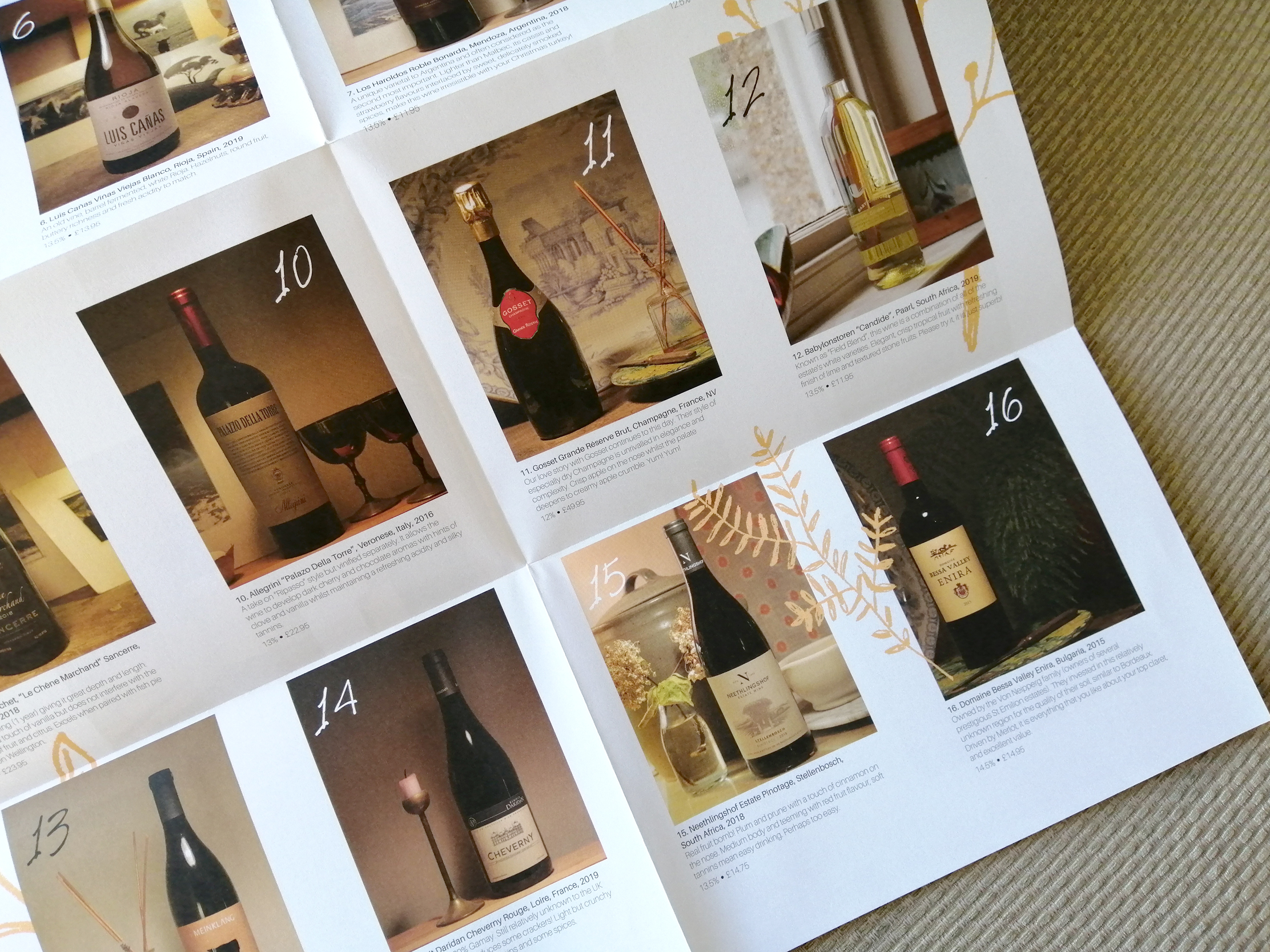 Wine tasting poster for Wadebridge Wines
