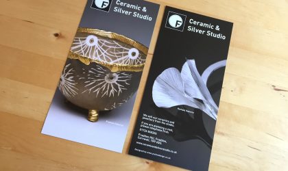 Fraddon Pottery DL flyers