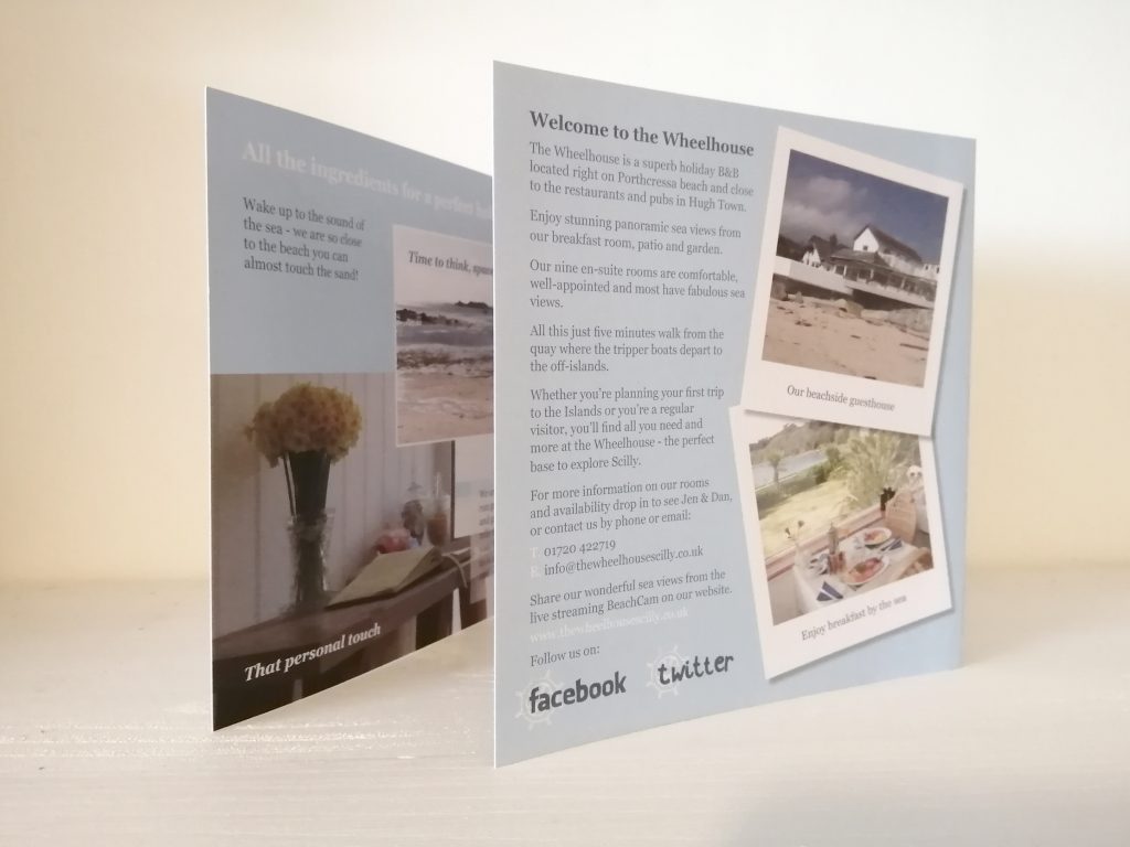 Leaflet Design and Print