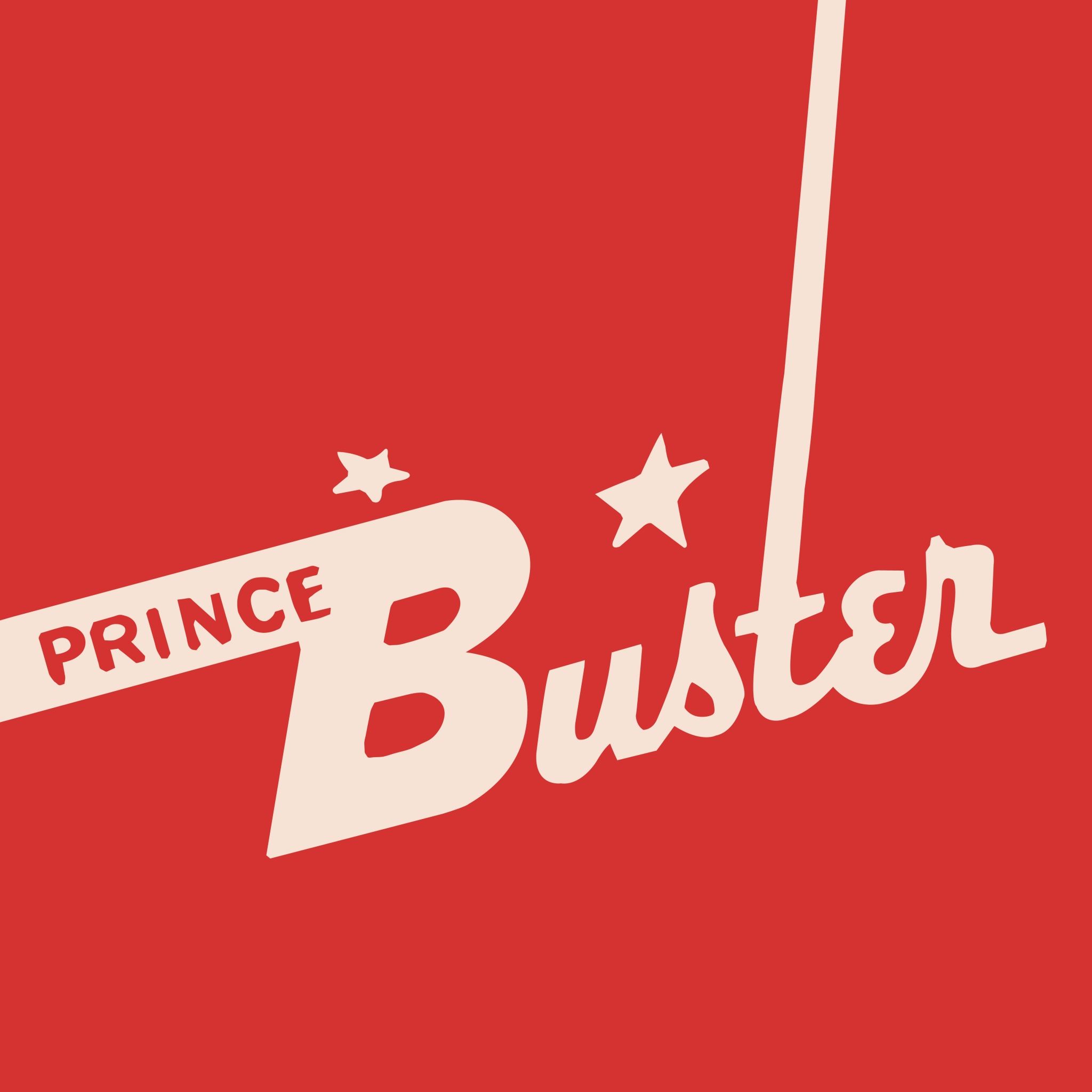 Prince Buster logo illustration