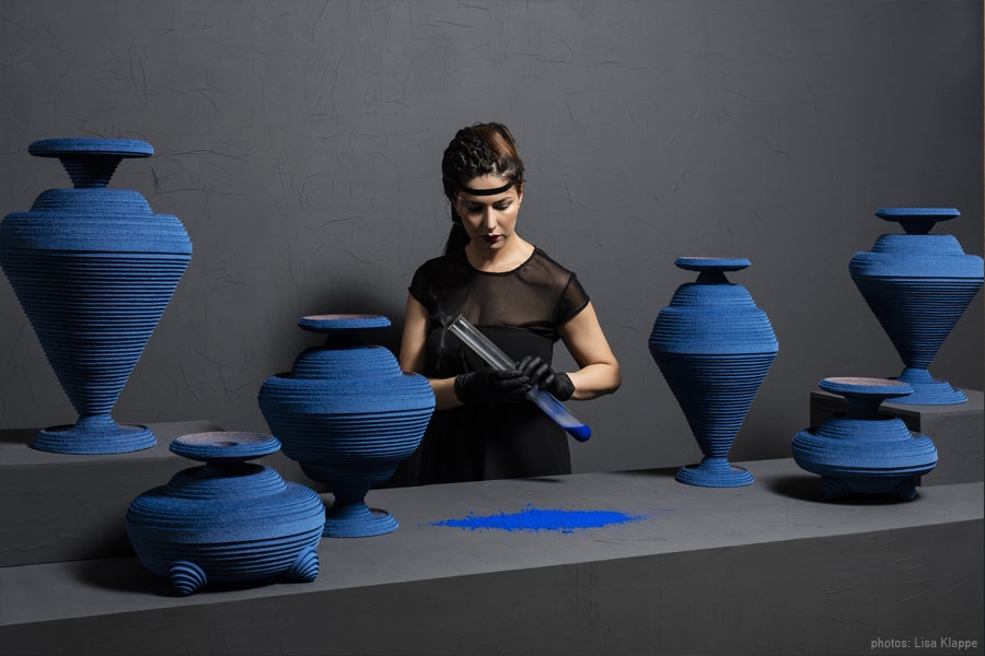 Blue Alchemy by Siba Sahabi