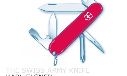 The Swiss Army knife design classic illustrated by Pickle Design