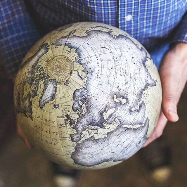 Hand made globes