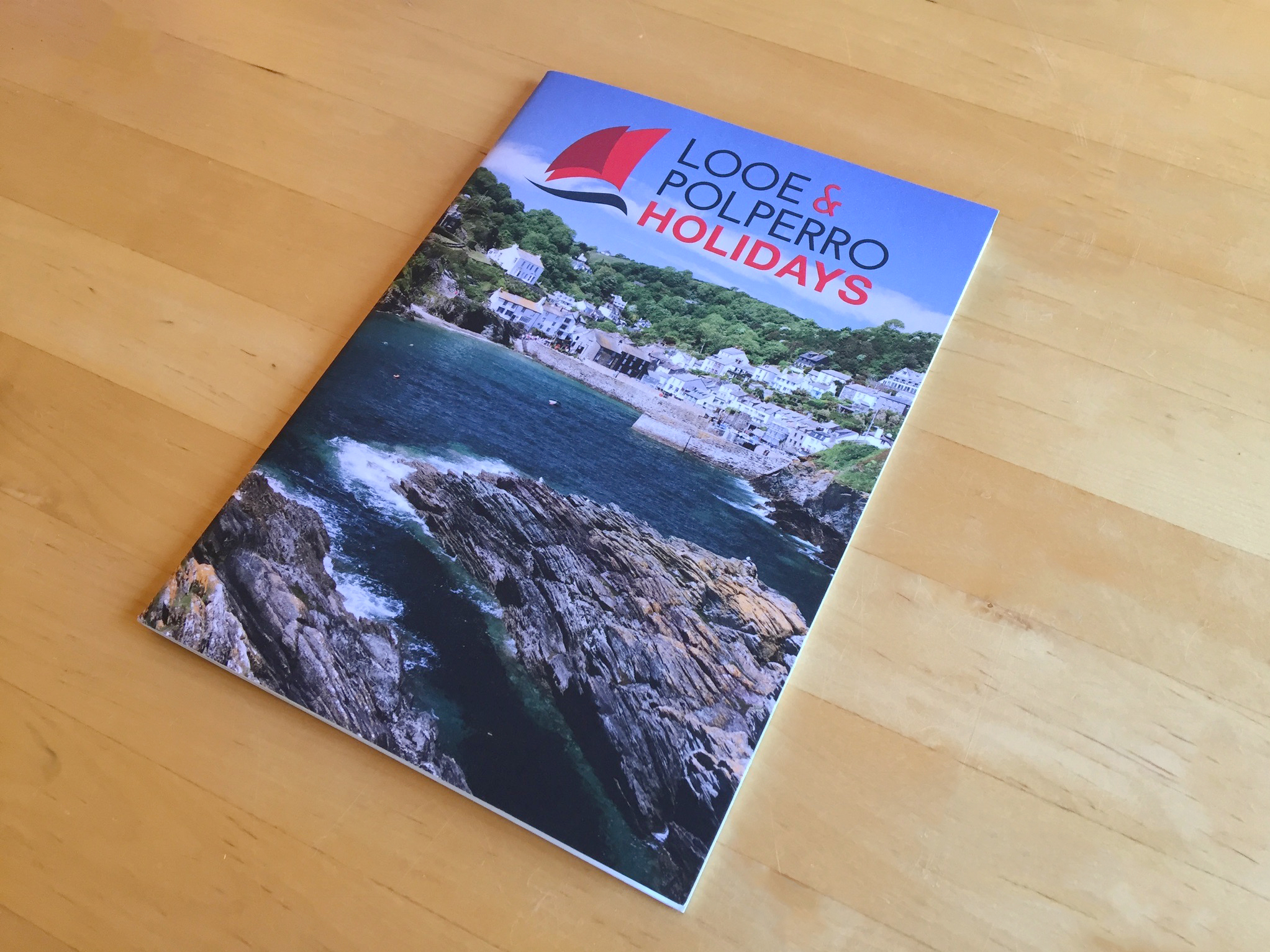 Looe and Polperro magazine designed by Pickle Design