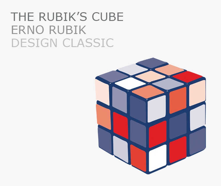 Rubik's cube this month's design classic