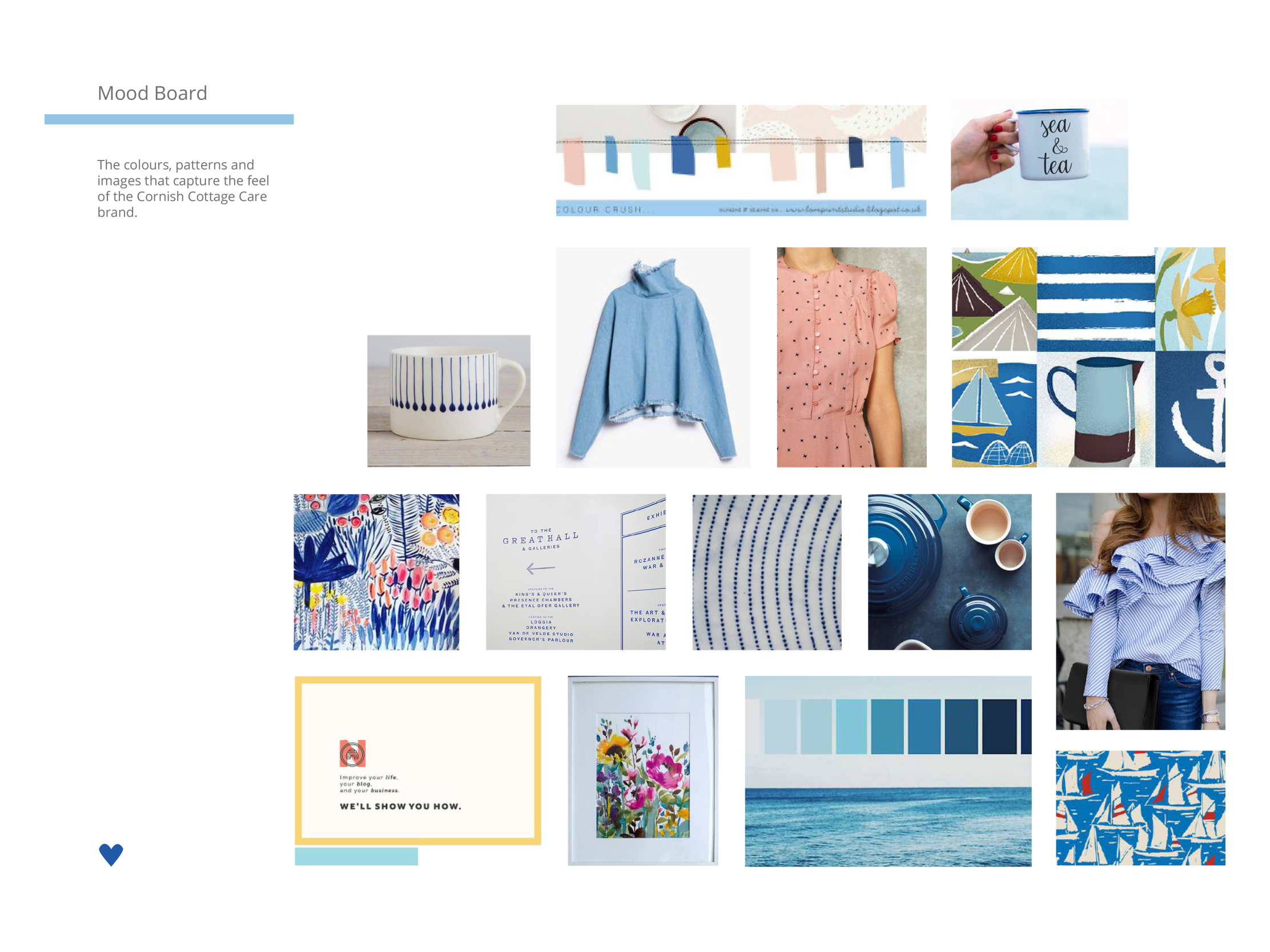 Cornish Cottage Care branding
