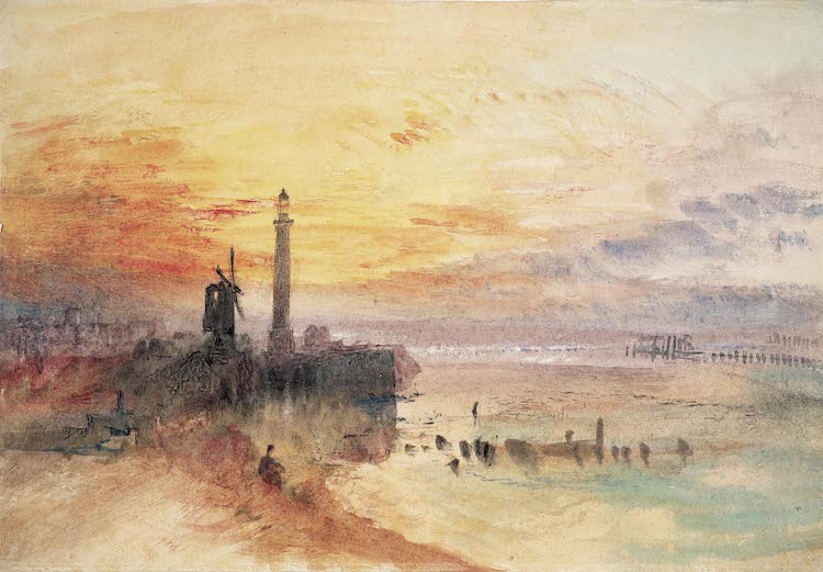 Colourful water colour by artist JMW Turner