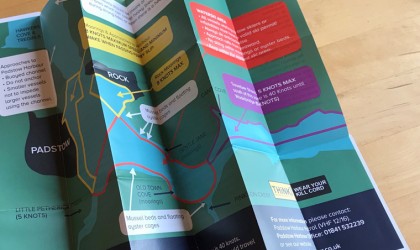 Padstow Harbour Bylaws illustrated map by Pickle Design