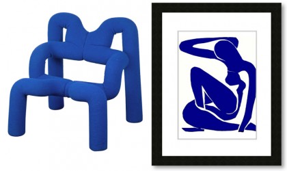 Ekstrom Chair with Matisse nude