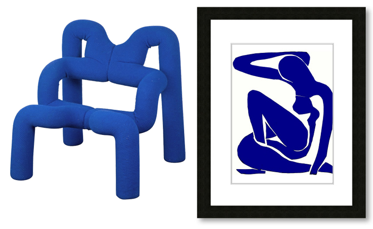 Ekstrom Chair with Matisse nude