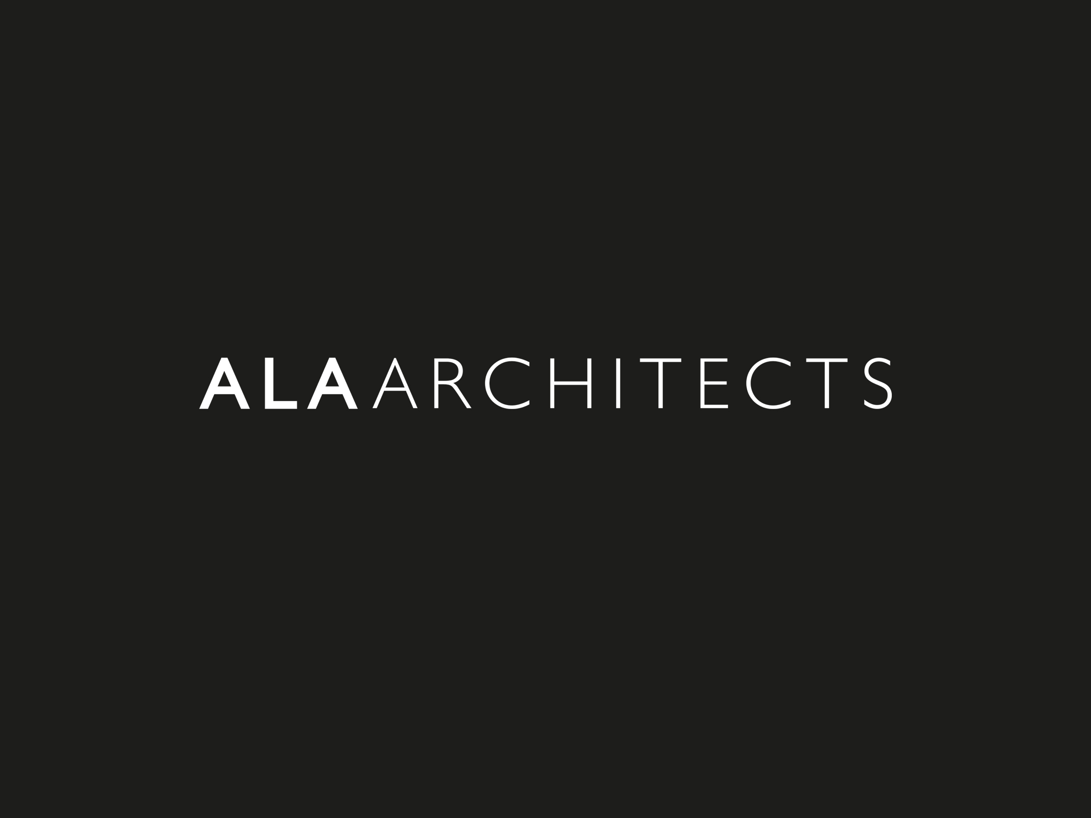 ALA Architects logo design