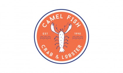 The Camel Fish logo by Pickle Design