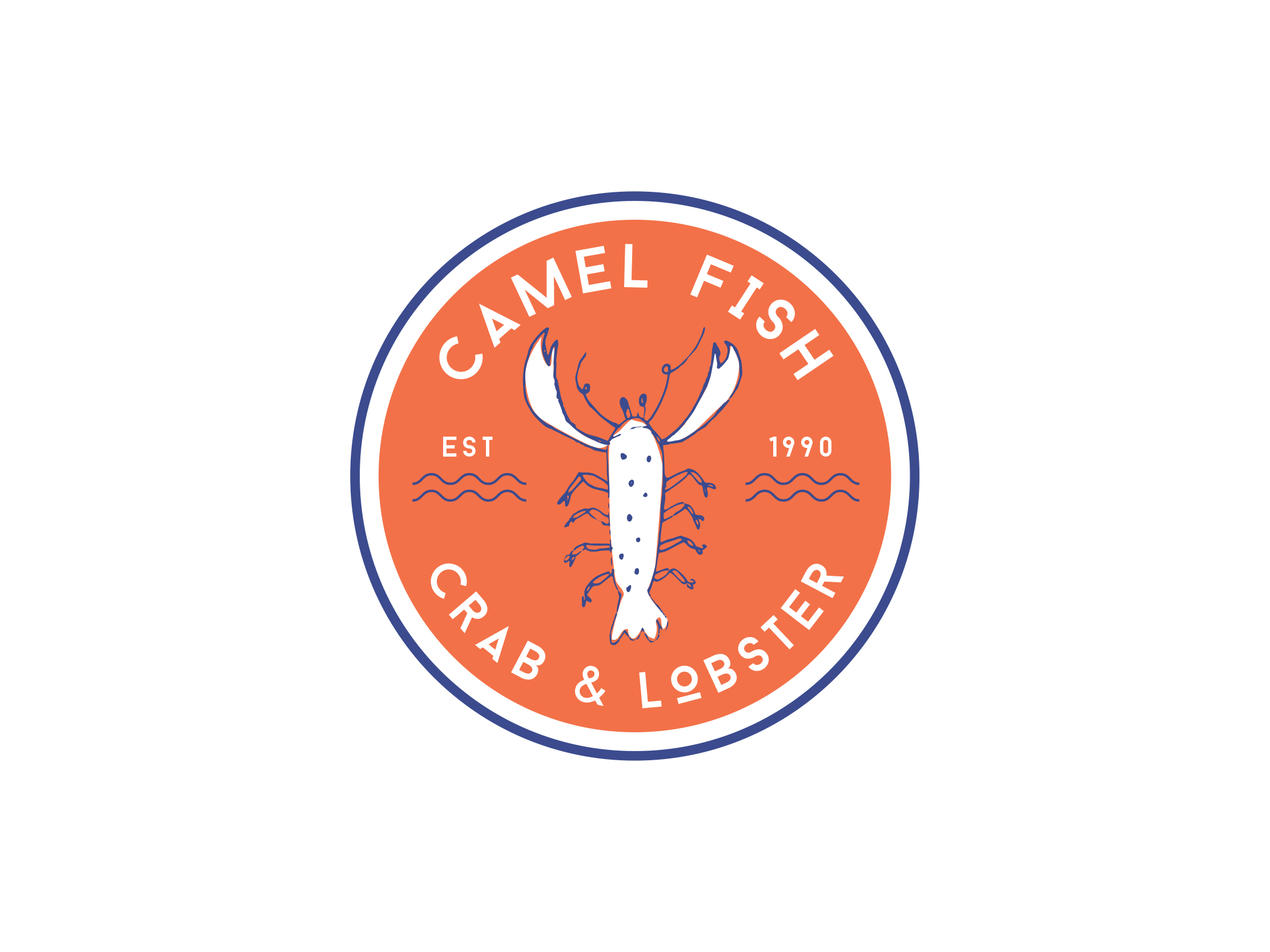 The Camel Fish logo by Pickle Design