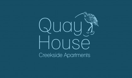 Logo design for Quay House Creekside Apartments near Padstow