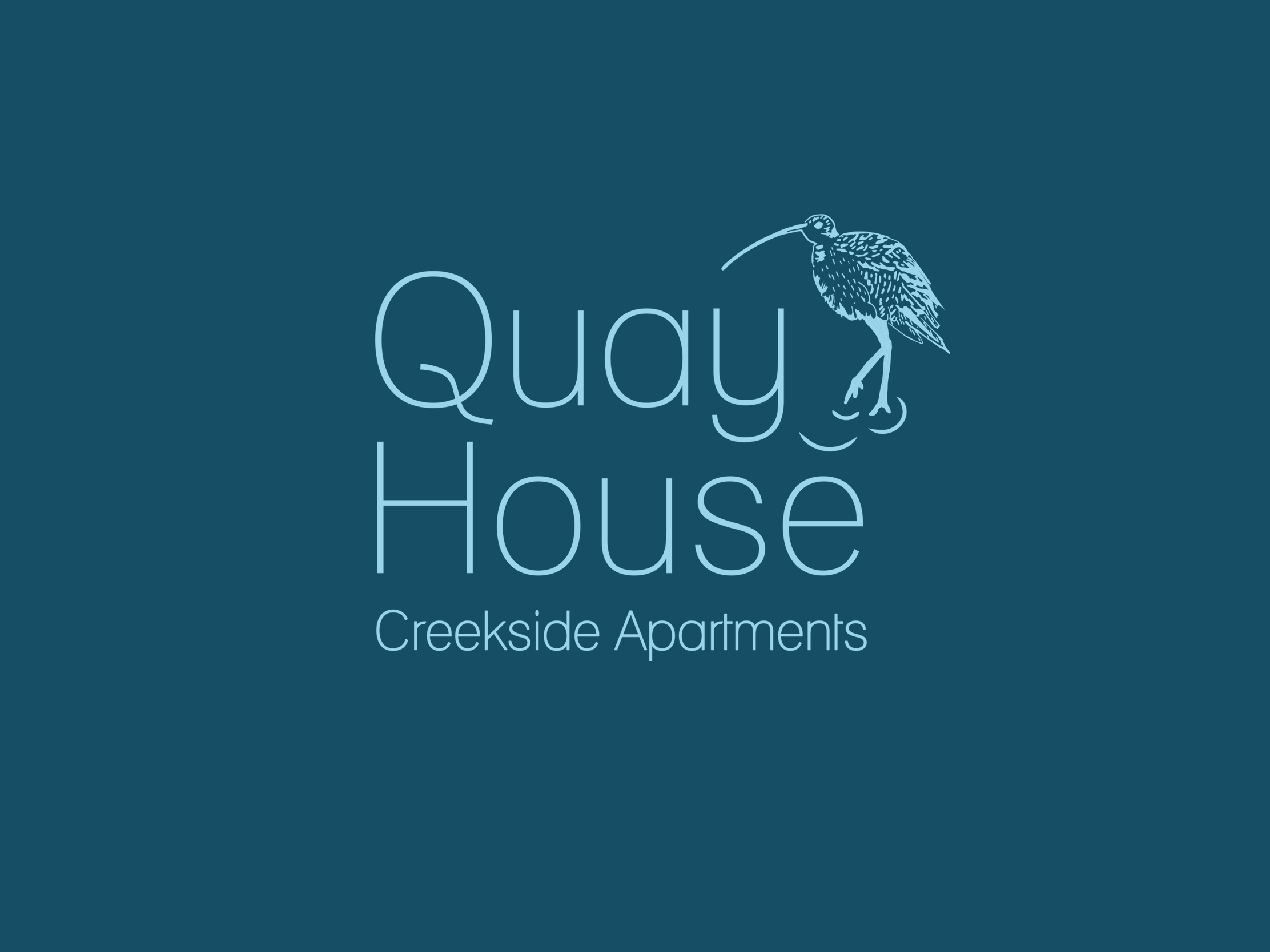 Logo design for Quay House Creekside Apartments near Padstow