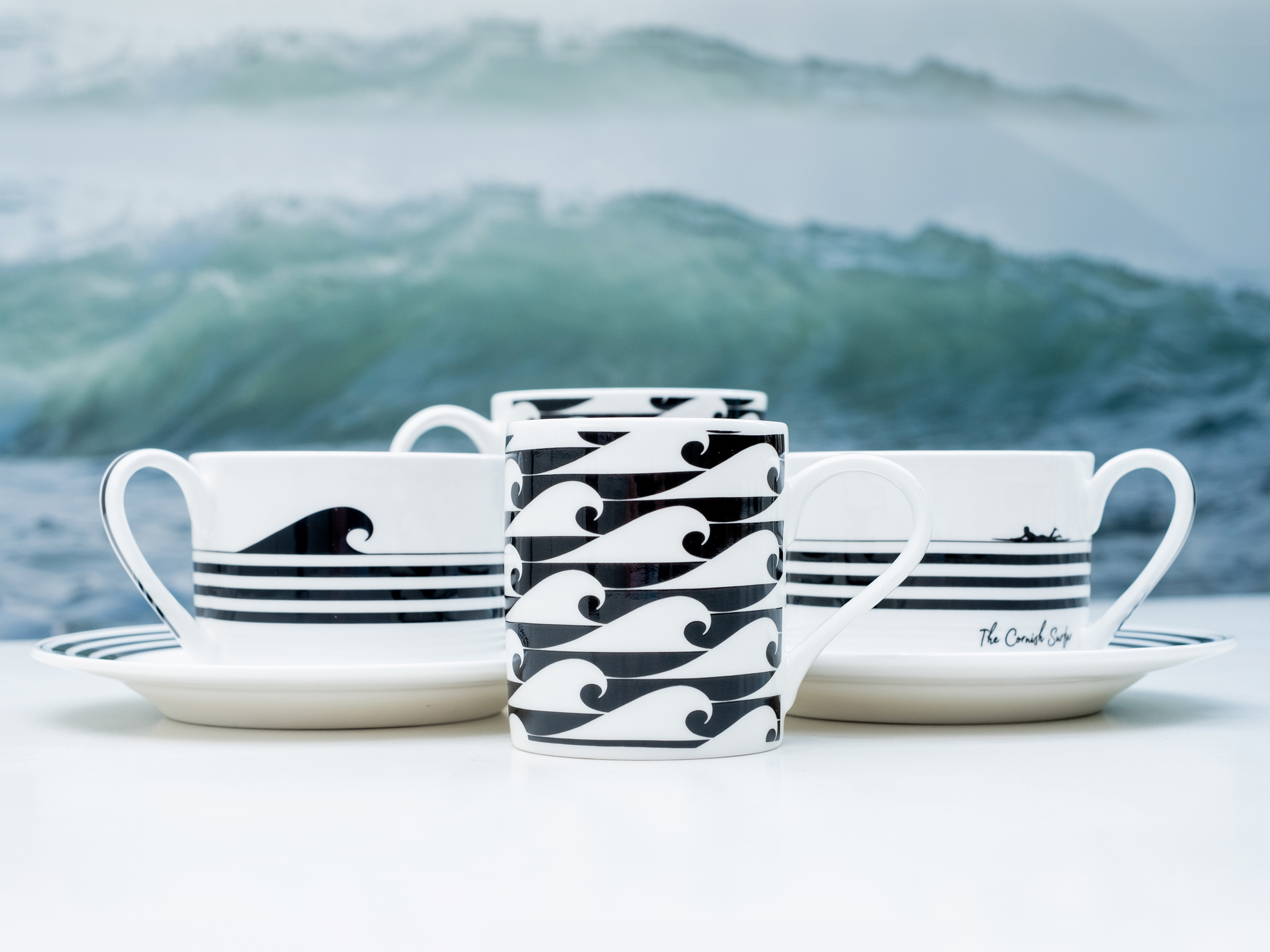 The Cornish Surfer pattern design