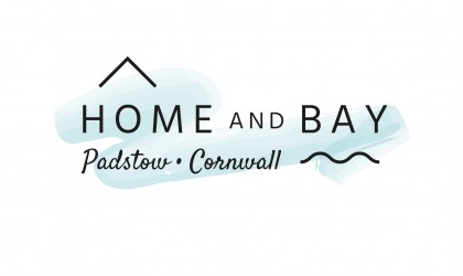 Home and Bay Padstow logo design