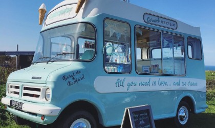 Proper Vintage Beryl the bedford ice-cream van