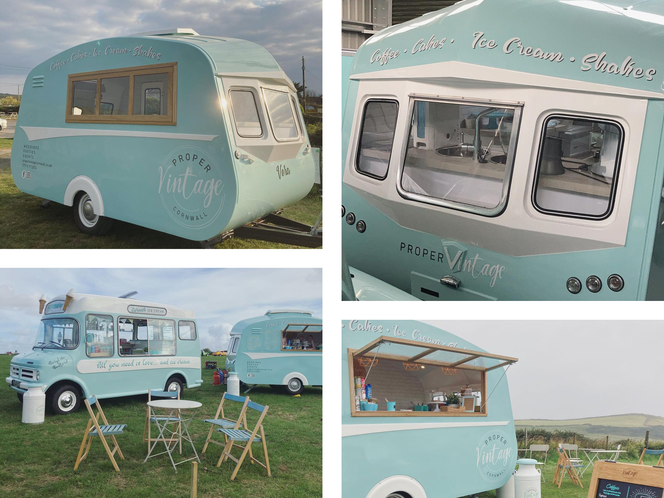 Vehicle graphics for Vera the caravan