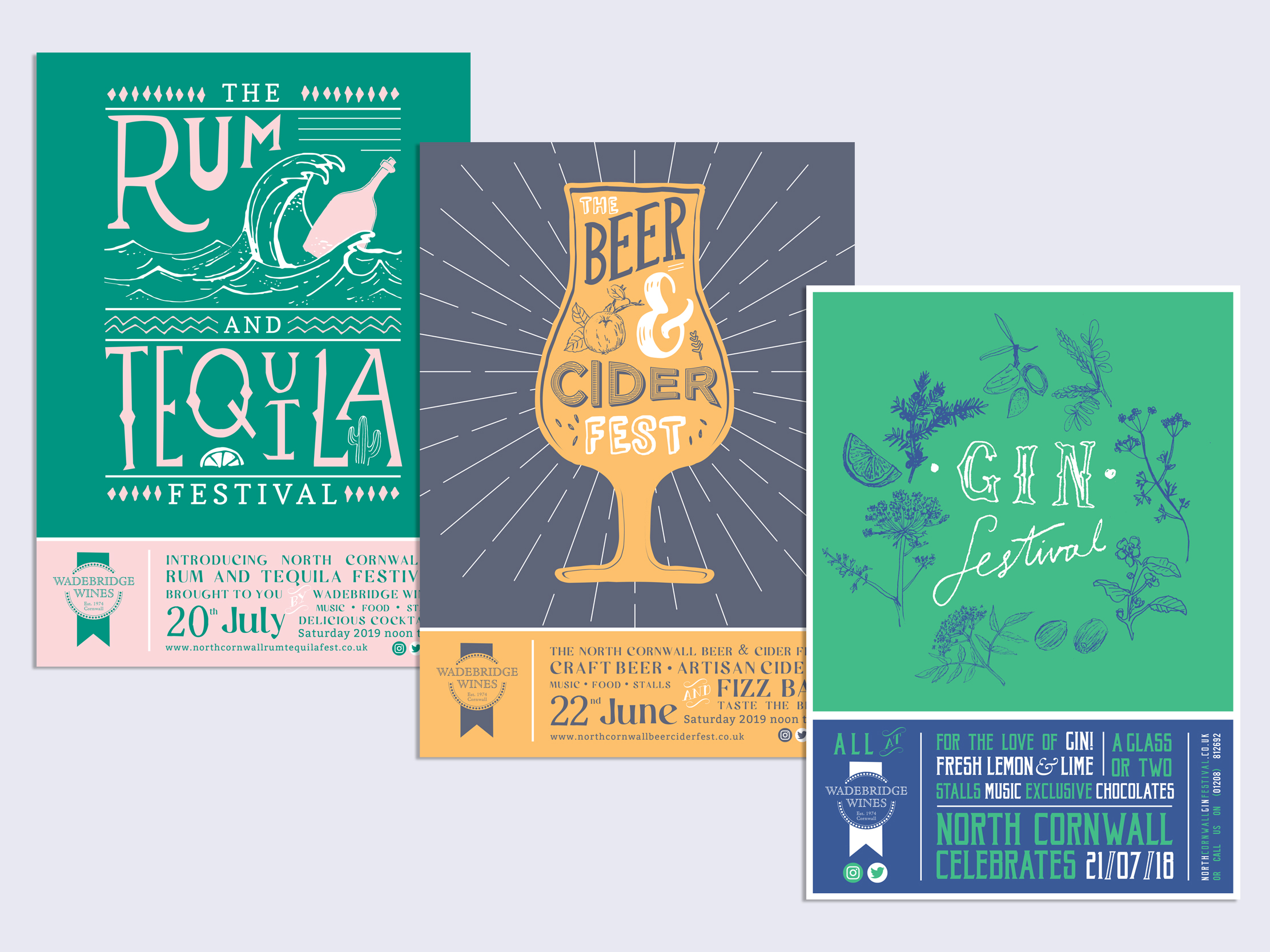Wadebridge Wines festival promotion