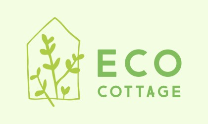 Eco Cottages Logo Design