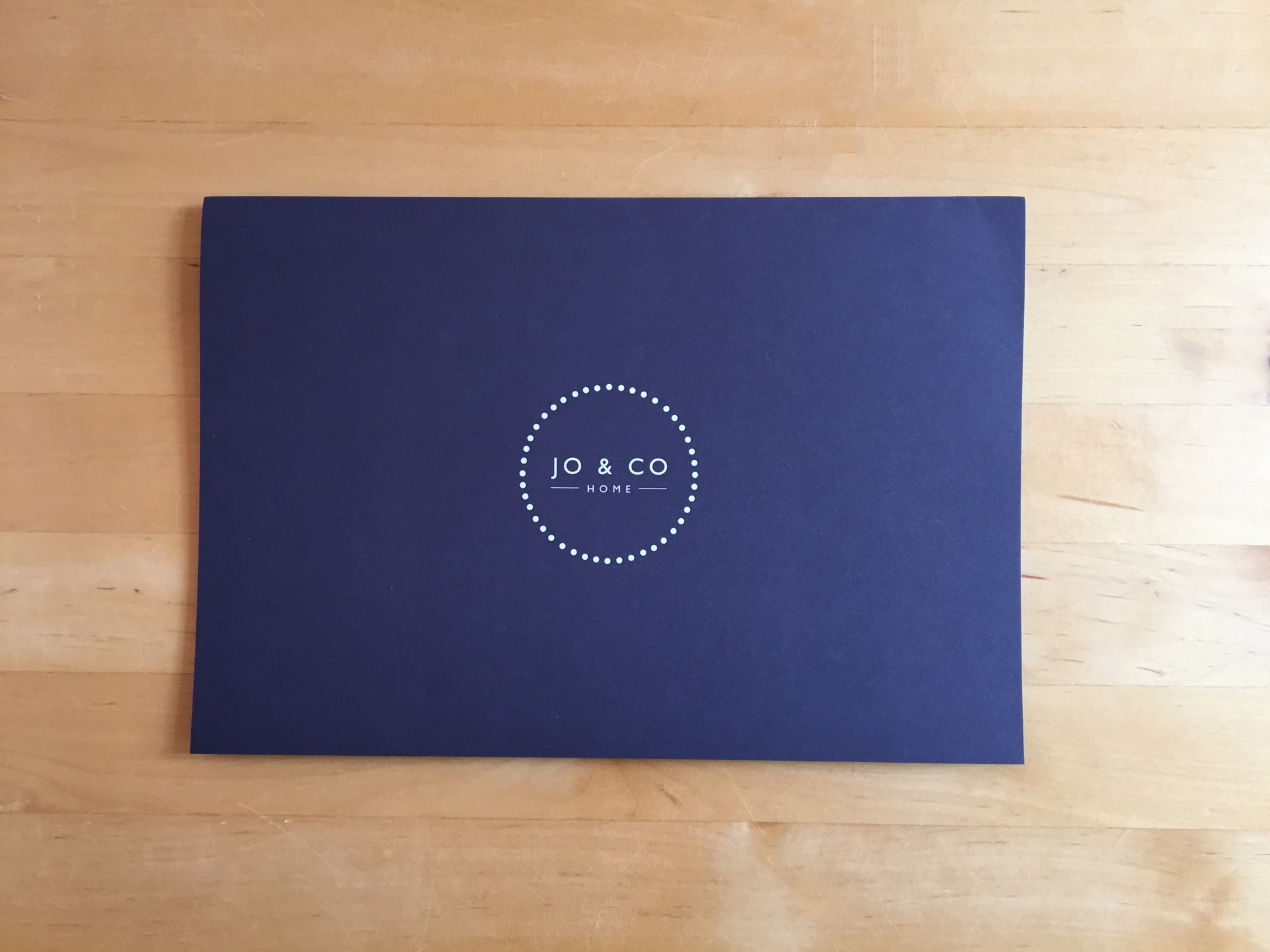 Jo and Co bespoke envelopes