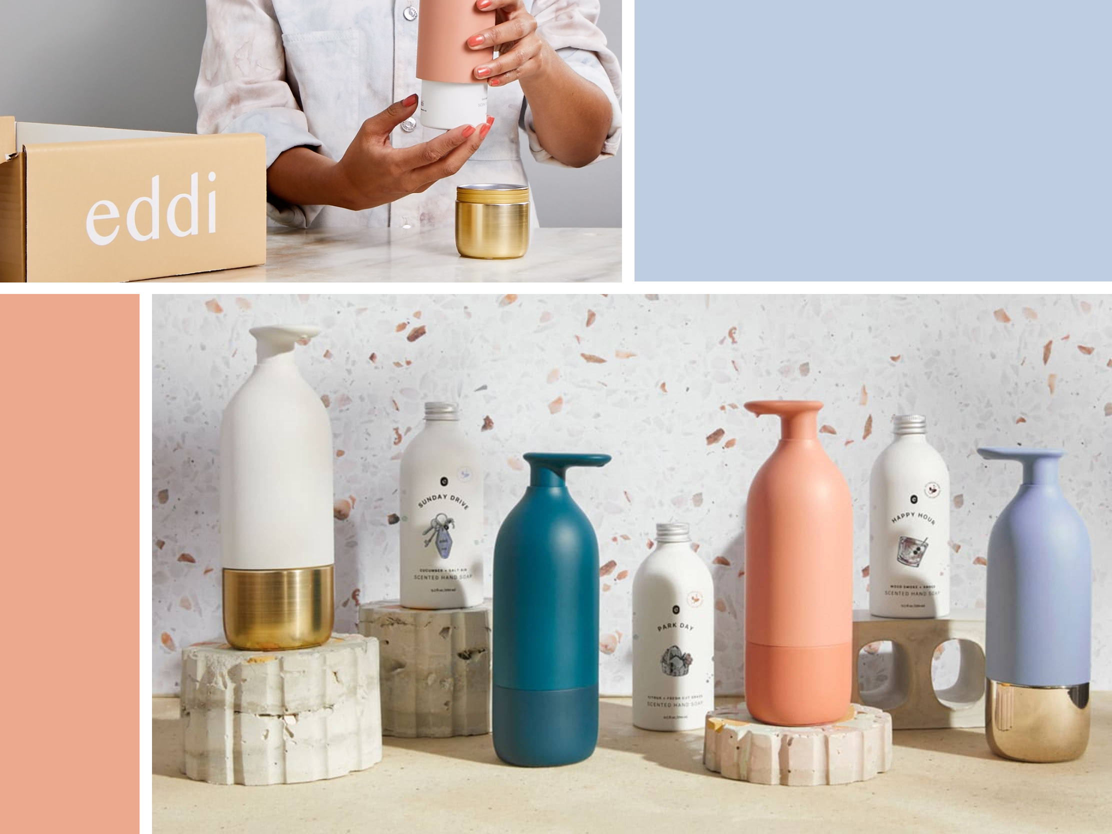 Eco soap dispenser with lovely design