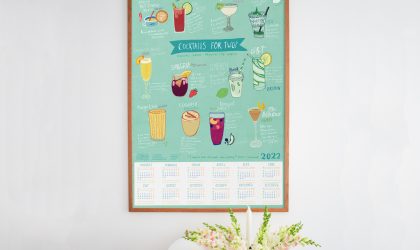 Drinks from around the world calendar