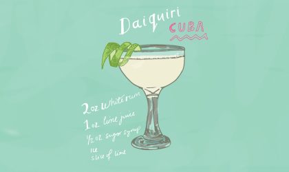 Download the month of March from our 2022 calendar featuring illustrations of drinks from around the world for free for your mobile, tablet and desktop computer background