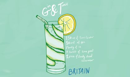 Download the month of August from our 2022 calendar featuring illustrations of drinks from around the world for free for your mobile, tablet and desktop computer background