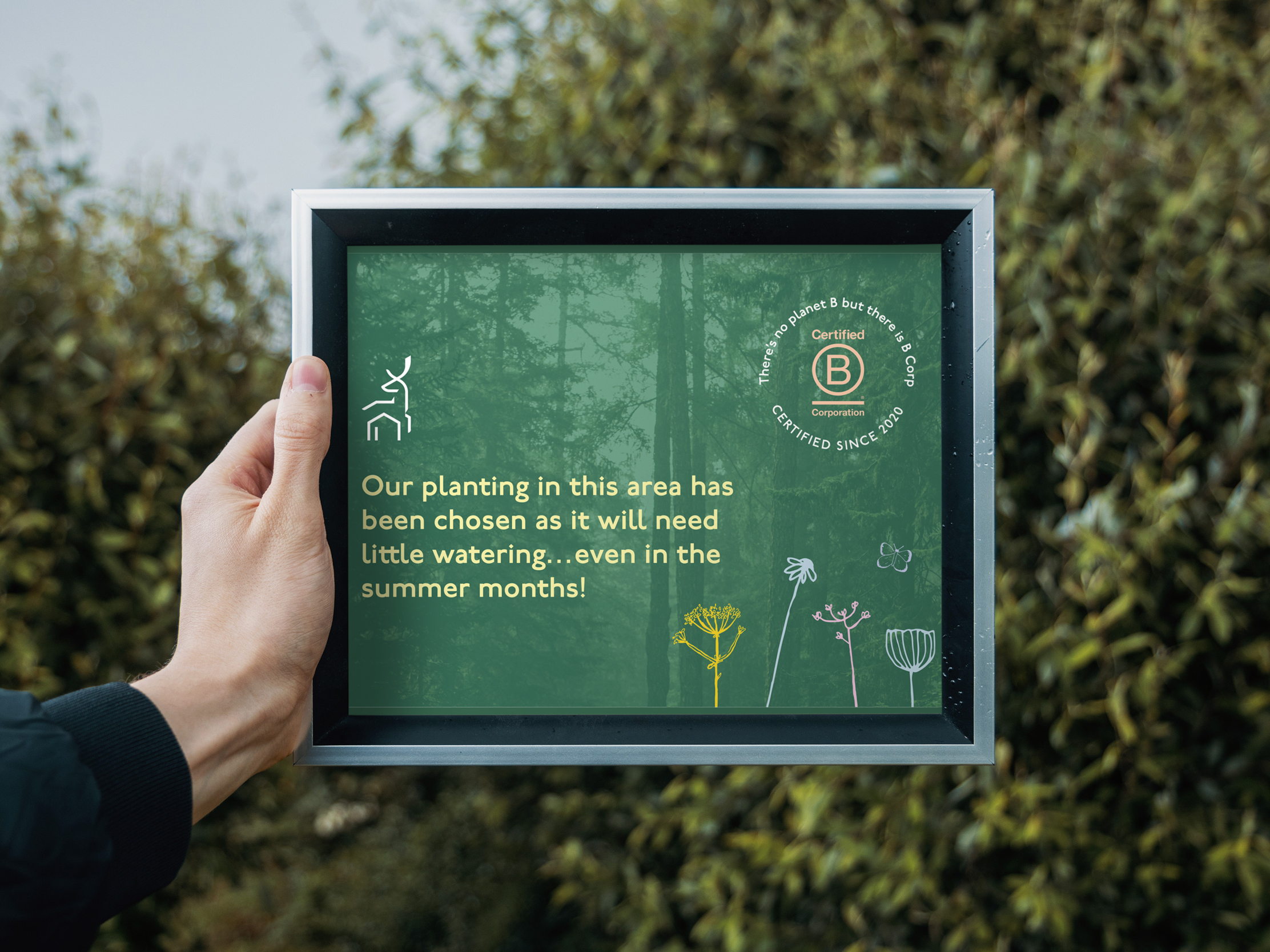 Sign design and print for Lovat Parks