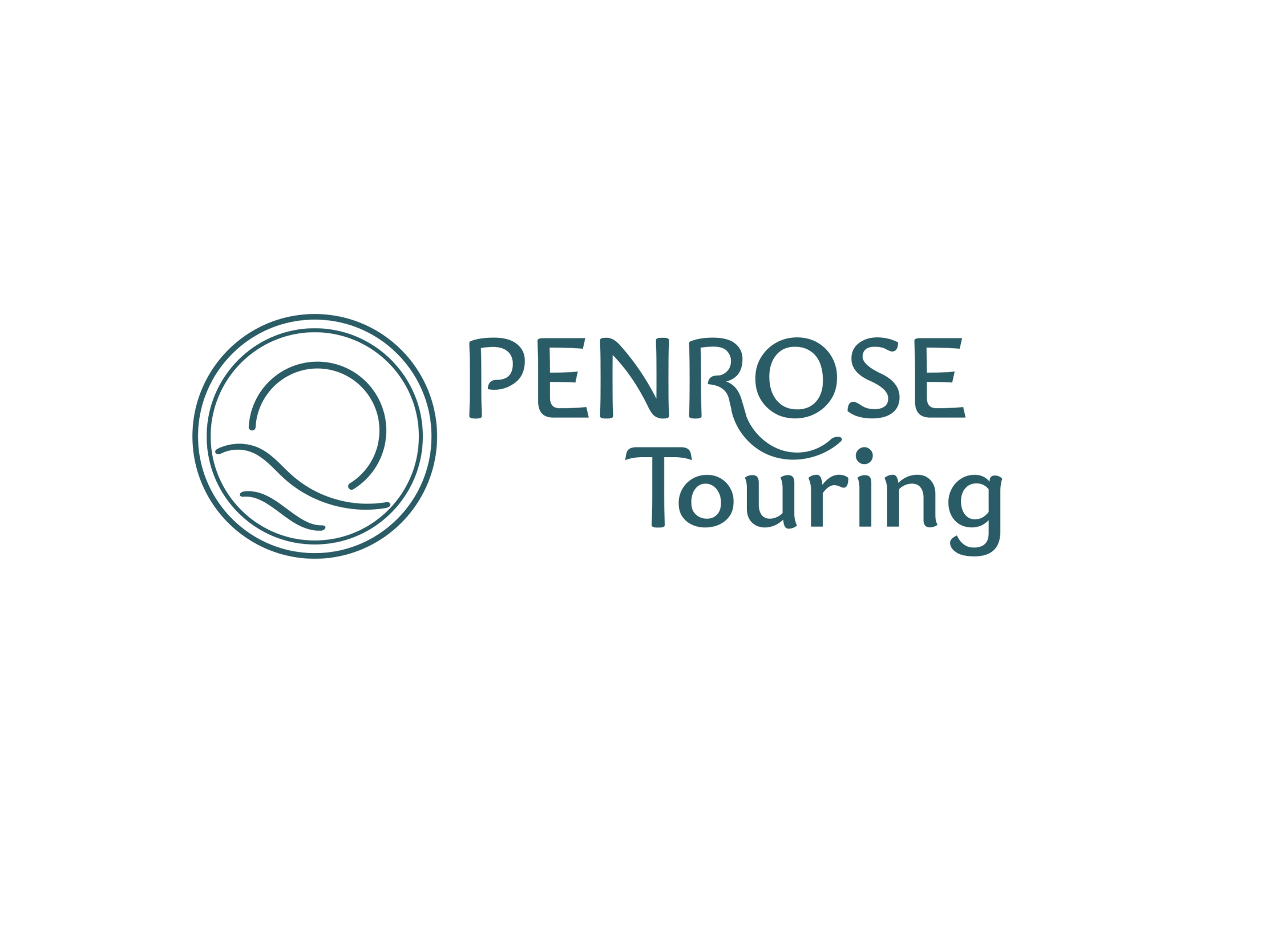 Logo design for Penrose Touring in Scorrier, Cornwall
