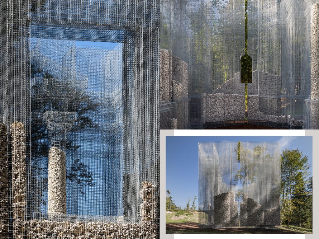 Art Installation that resembles a ruin