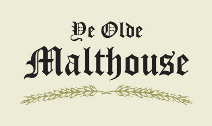 Logo design for Ye Olde Malthouse in Tintagel, Cornwall