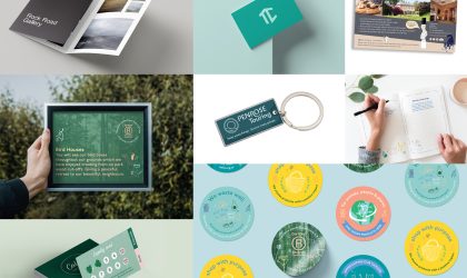 branding, logo, sign, design for print, leaflets by Pickle Design