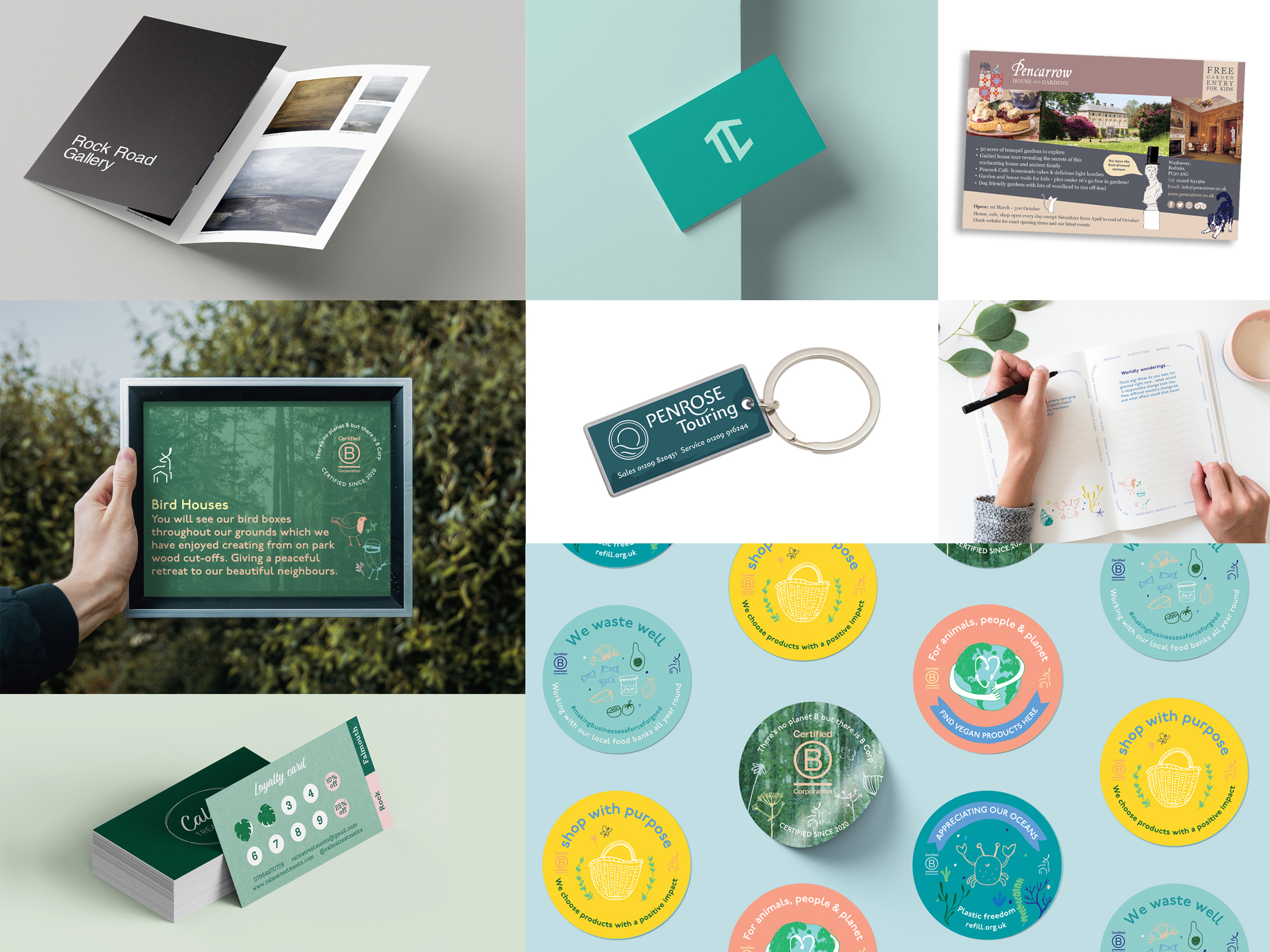 branding, logo, sign, design for print, leaflets by Pickle Design