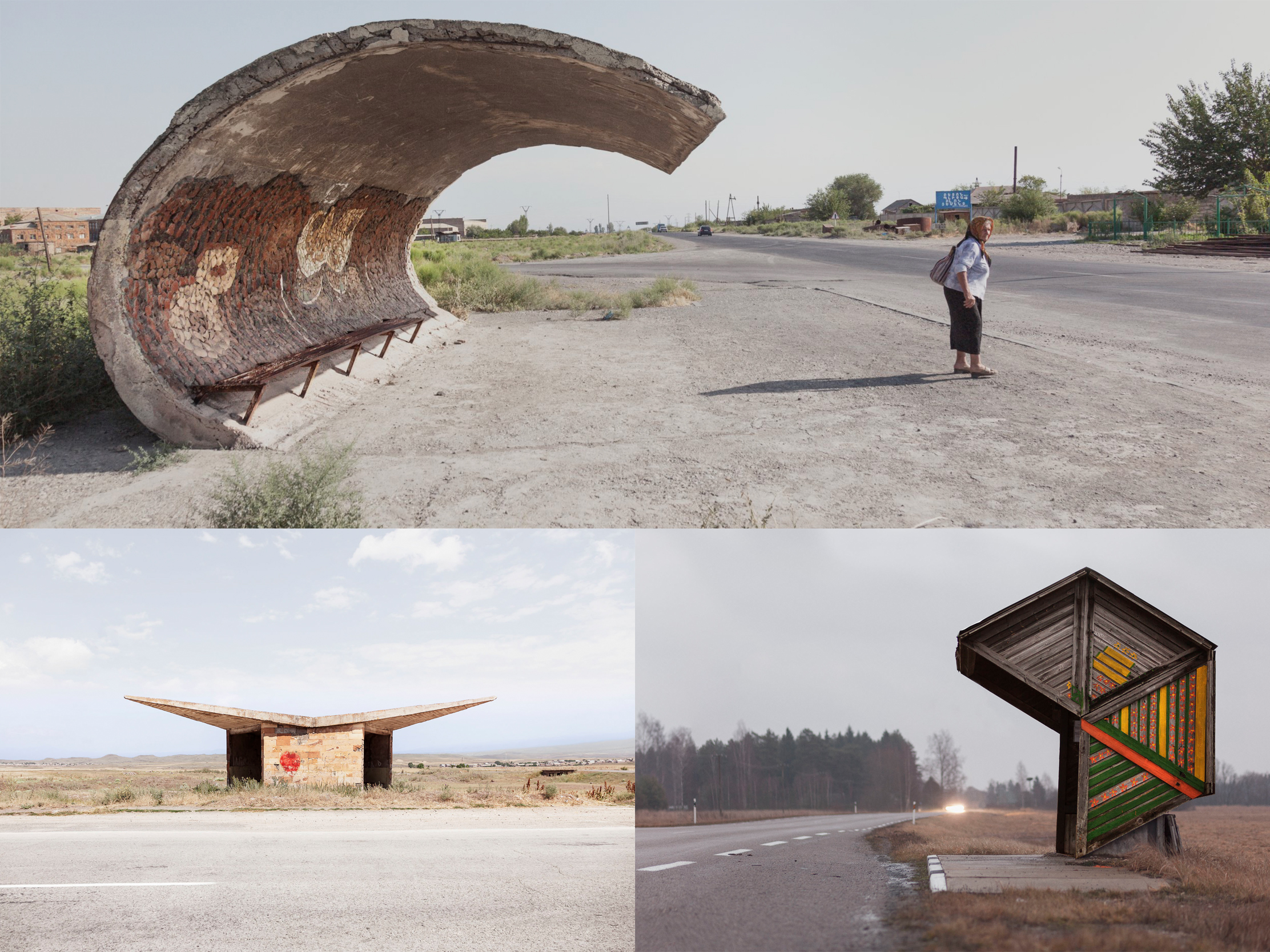 Soviet bus stops