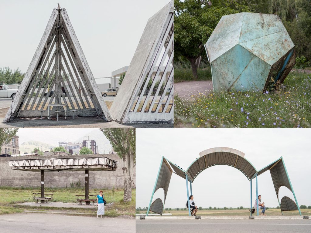 Soviet bus stops