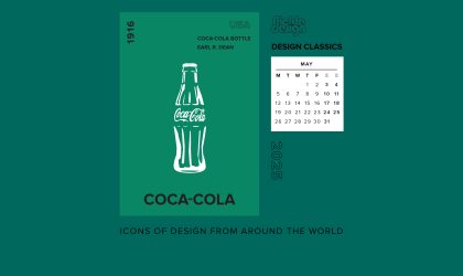 Download our May calendar featuring the famous Coca-Cola bottle